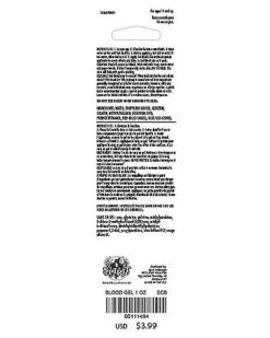 Gel Blood Liquid - 1 Oz. -Online Halloween Costumes 00111484 b