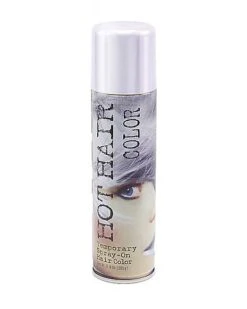 Metallic White Hairspray