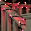 Double Purple And Orange String Lights