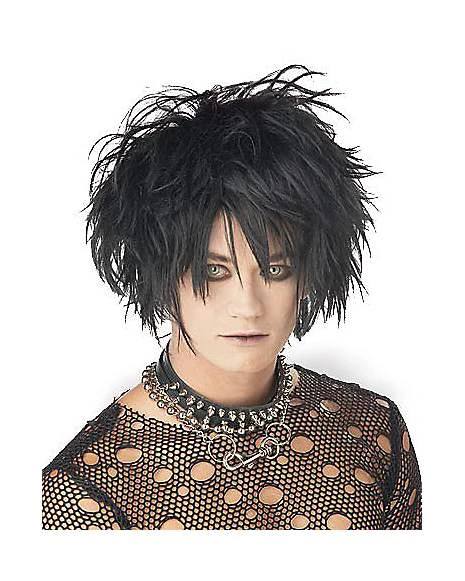 Black Midnight Fiend Wig 1 Black Midnight Fiend Wig
