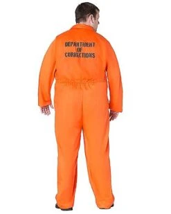 Adult Department Of Corrections Prisoner One Piece Costume 12 Adult Department Of Corrections Prisoner One Piece Costume -Online Halloween Costumes 00580803 d