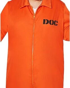 Adult Department Of Corrections Prisoner One Piece Costume 16 Adult Department Of Corrections Prisoner One Piece Costume -Online Halloween Costumes 00580803 h