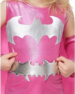 Kids Pink Batgirl Costume - DC Comics -Online Halloween Costumes 01006824 c
