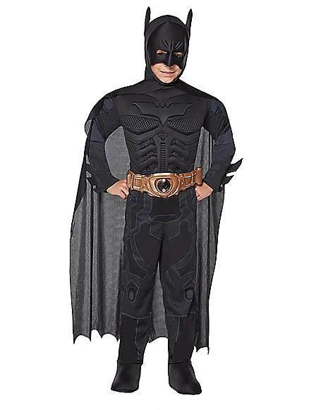 Kids Muscle Chest Batman Costume - Batman The Dark Knight 1 Kids Muscle Chest Batman Costume - Batman The Dark Knight