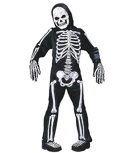 Kids Totally Skelebones One Piece Costume 1 Kids Totally Skelebones One Piece Costume
