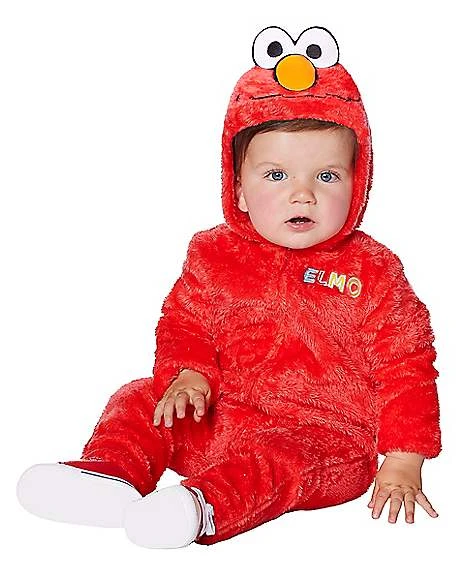 Toddler Elmo One Piece Costume - Sesame Street 1 Toddler Elmo One Piece Costume - Sesame Street