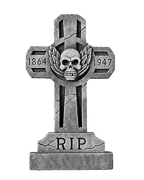 3 Ft Spooky Cross Tombstone 1 3 Ft Spooky Cross Tombstone