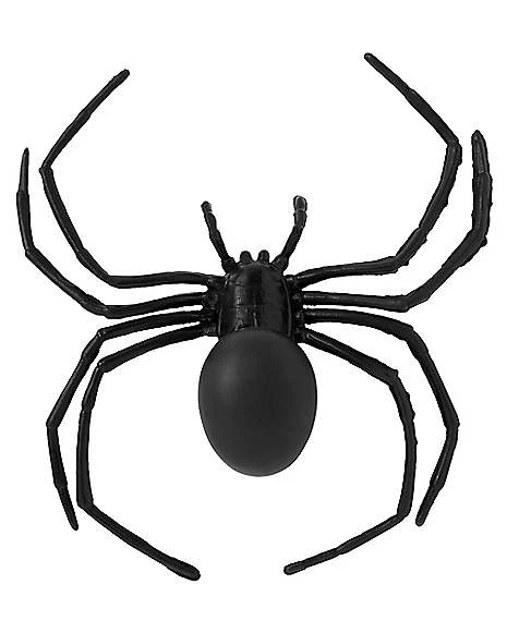 6 Inch Black Widow Spider 2 6 Inch Black Widow Spider - Image 2