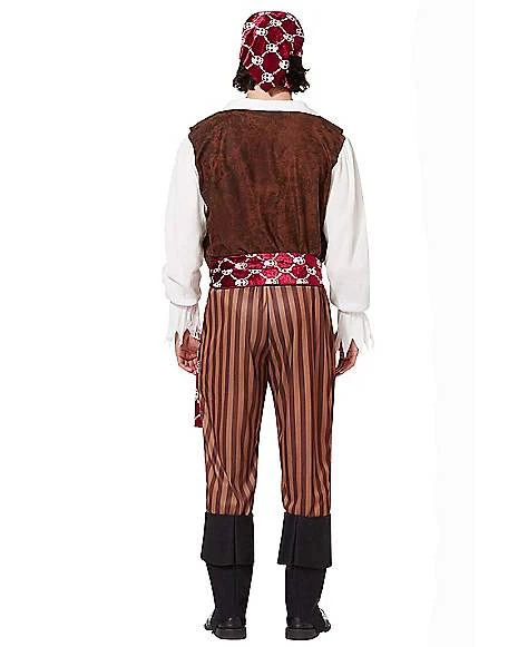 Adult Shipwreck Pirate Costume 2 Adult Shipwreck Pirate Costume - Image 2
