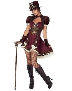 Adult Steampunk Dress Costume