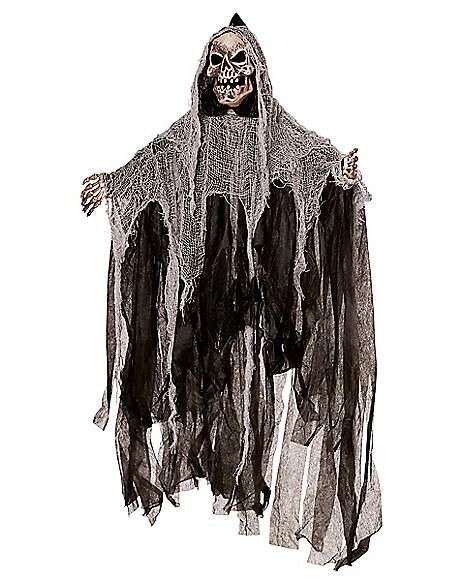 3 Ft Hanging Skull Reaper - Decorations 1 3 Ft Hanging Skull Reaper - Decorations