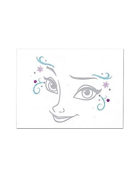 Elsa Face And Hand Decal - Frozen 1 Elsa Face And Hand Decal - Frozen