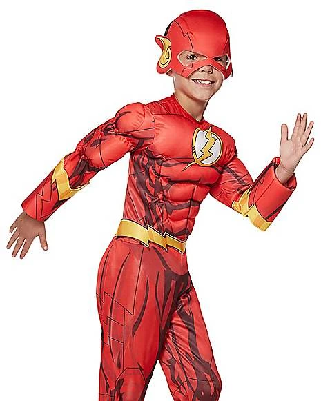 Kids Flash Costume Deluxe - DC Comics 3 Kids Flash Costume Deluxe - DC Comics - Image 3