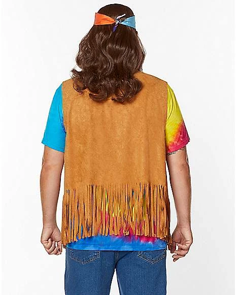 Fringed Suede Hippie Vest 8 Fringed Suede Hippie Vest - Image 8