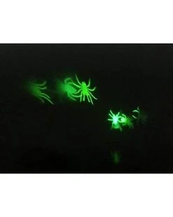 Whirl-A-Motion LED Green Spiders Projection Spot Light -Online Halloween Costumes 01306455 AVS