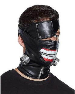 Kaneki Half Mask - Tokyo Ghoul -Online Halloween Costumes 01326867 c