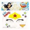 Wonder Woman Face Tattoo - DC Super Hero Girls