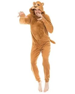 Adult Lion Union Suit -Online Halloween Costumes 01331909 c