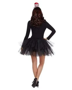 Adult Cat In The Hat Tutu Dress - Dr. Seuss 6 Adult Cat In The Hat Tutu Dress - Dr. Seuss -Online Halloween Costumes 01333194 c