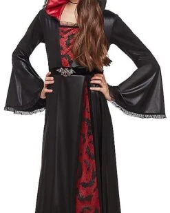 Kids Bat Vampiress Costume -Online Halloween Costumes 01345099 c