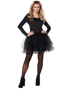 Adult Black Starter Tutu Dress