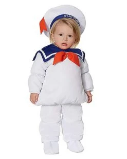 Baby Belly Stay Puft Marshmallow Costume - Ghostbusters