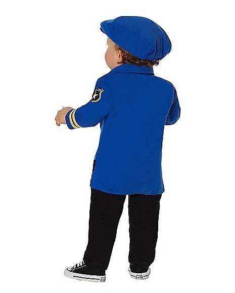 Baby One Piece Police Costume 2 Baby One Piece Police Costume - Image 2