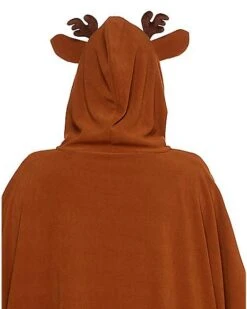 Adult Faux Fur Deer Poncho 6 Adult Faux Fur Deer Poncho -Online Halloween Costumes 01358878 c
