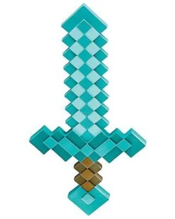 Diamond Minecraft Sword - Minecraft