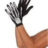 Black Skeleton Gloves