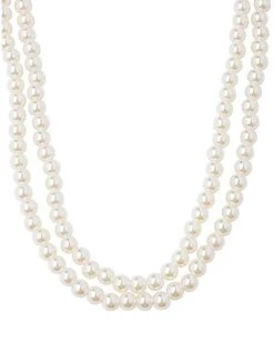Faux Pearl Necklace -Online Halloween Costumes 01389675 e