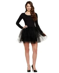 Adult Black Starter Tutu Dress -Online Halloween Costumes 01394915 a