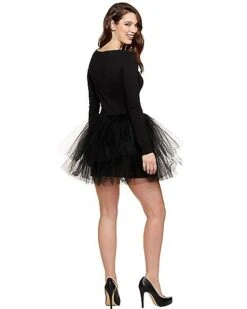 Adult Black Starter Tutu Dress -Online Halloween Costumes 01394915 b