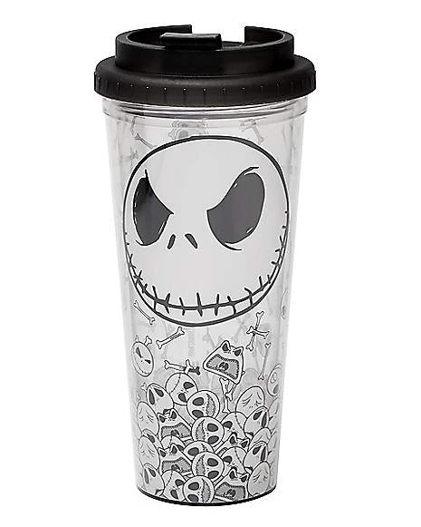 Jack Skellington Travel Mug 24 Oz. - The Nightmare Before Christmas 1 Jack Skellington Travel Mug 24 Oz. - The Nightmare Before Christmas