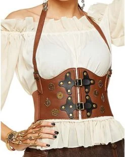 Steampunk Waist Cincher -Online Halloween Costumes 01400126 c