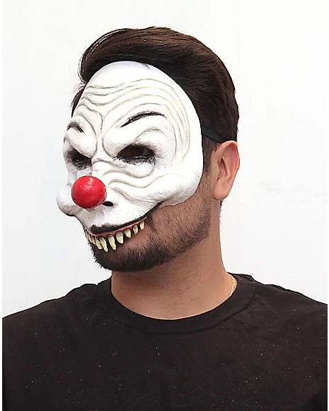 Killer Clown Half Mask 2 Killer Clown Half Mask - Image 2