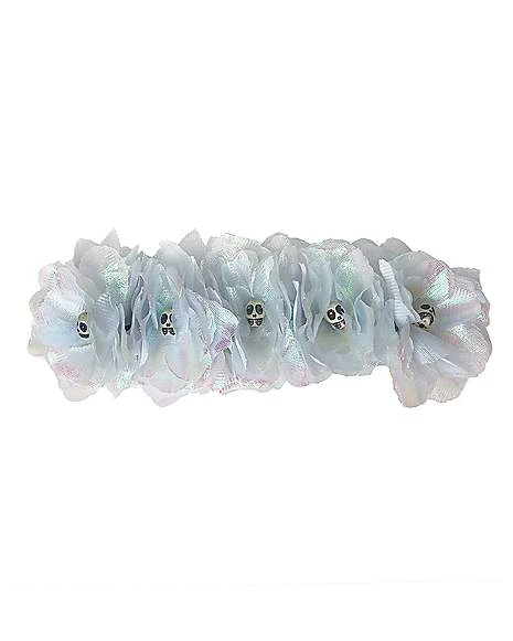 Holographic Skeleton Flower Crown 1 Holographic Skeleton Flower Crown