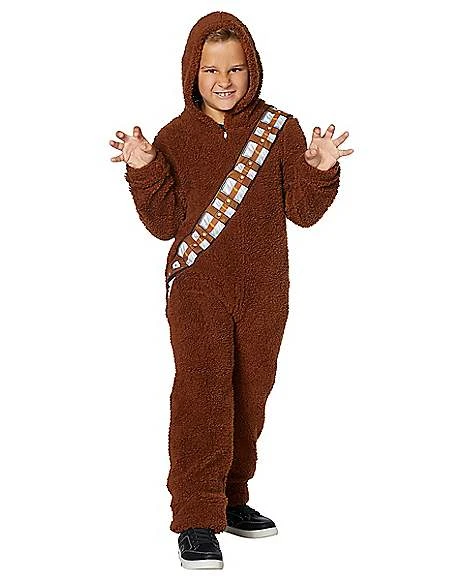 Kids Chewbacca One-Piece Costume - Star Wars 1 Kids Chewbacca One-Piece Costume - Star Wars