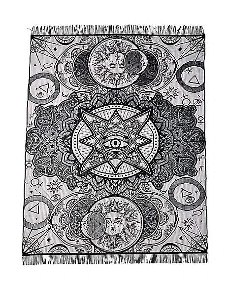 7 Ft Tarot Celestial Tablecloth 1 7 Ft Tarot Celestial Tablecloth