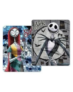 Jack And Sally Reversible Fleece Blanket - The Nightmare Before Christ 6 Jack And Sally Reversible Fleece Blanket - The Nightmare Before Christ -Online Halloween Costumes 01414473 c