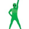 Kids Green Alien Skin Suit Costume