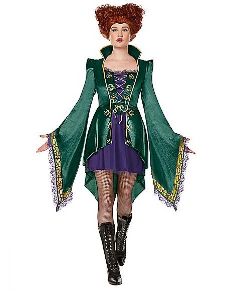 Adult Winifred Sanderson Dress - Hocus Pocus 1 Adult Winifred Sanderson Dress - Hocus Pocus