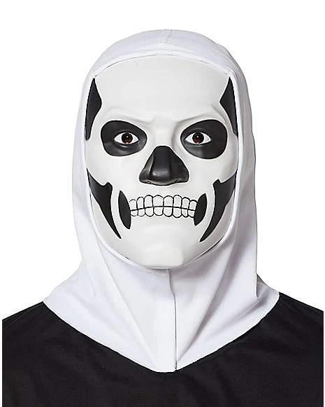 Hooded Skull Trooper Full Mask - Fortnite 1 Hooded Skull Trooper Full Mask - Fortnite