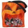 Pumpkin Window Tote Bag