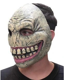Smiley Half Mask 6 Smiley Half Mask -Online Halloween Costumes 01429158 c