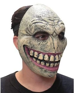 Smiley Half Mask 7 Smiley Half Mask -Online Halloween Costumes 01429158 d