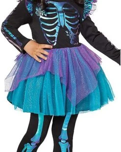Toddler Oil Slick Skeleton Costume -Online Halloween Costumes 01436377 c