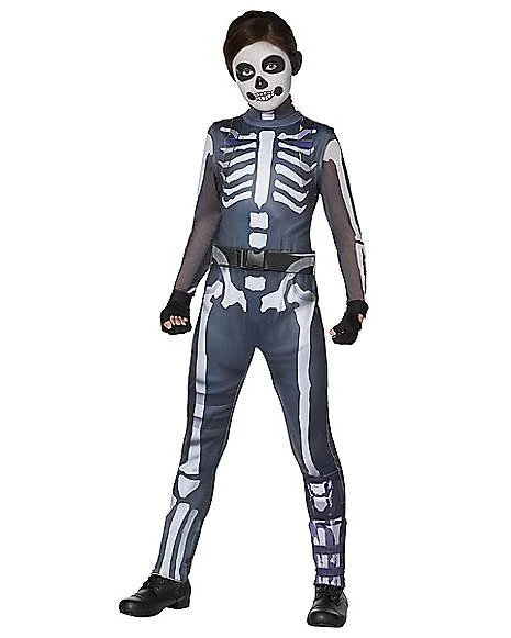 Girls Skull Ranger Costume - Fortnite 1 Girls Skull Ranger Costume - Fortnite