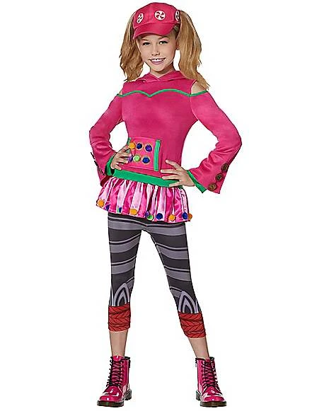 Girls Zoey Costume - Fortnite 1 Girls Zoey Costume - Fortnite