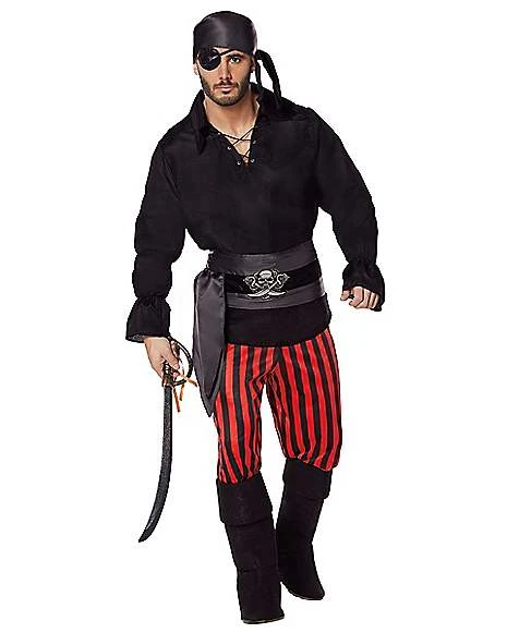 Adult Pirate Costume 2 Adult Pirate Costume - Image 2